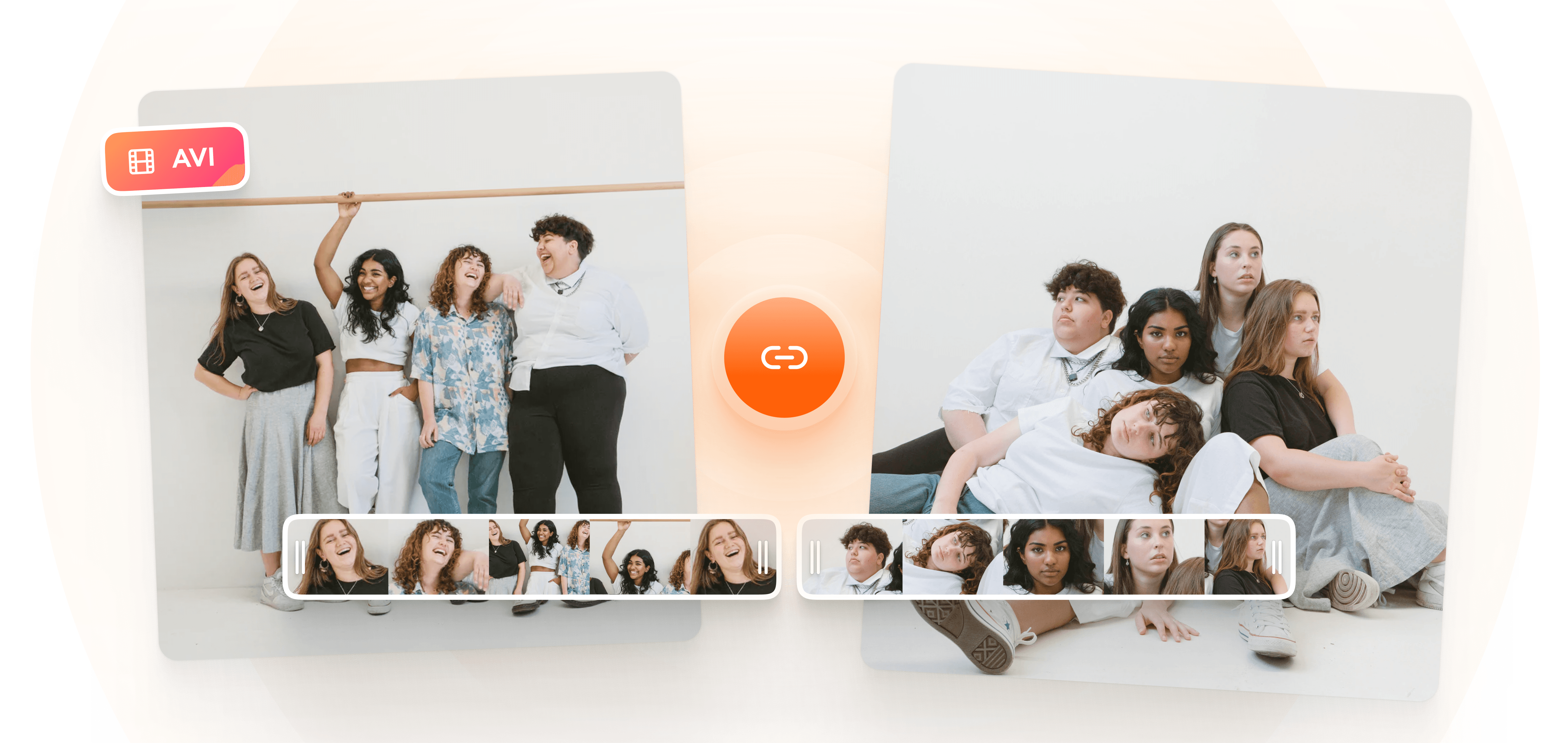 เข้าร่วมไฟล์วิดีโอ AVI - โปรแกรมตัดต่อวิดีโอออนไลน์ฟรี - VEED.IO เข้าร่วมไฟล์วิดีโอ Avi - โปรแกรมตัดต่อวิดีโอออนไลน์ฟรี - Veed.Io