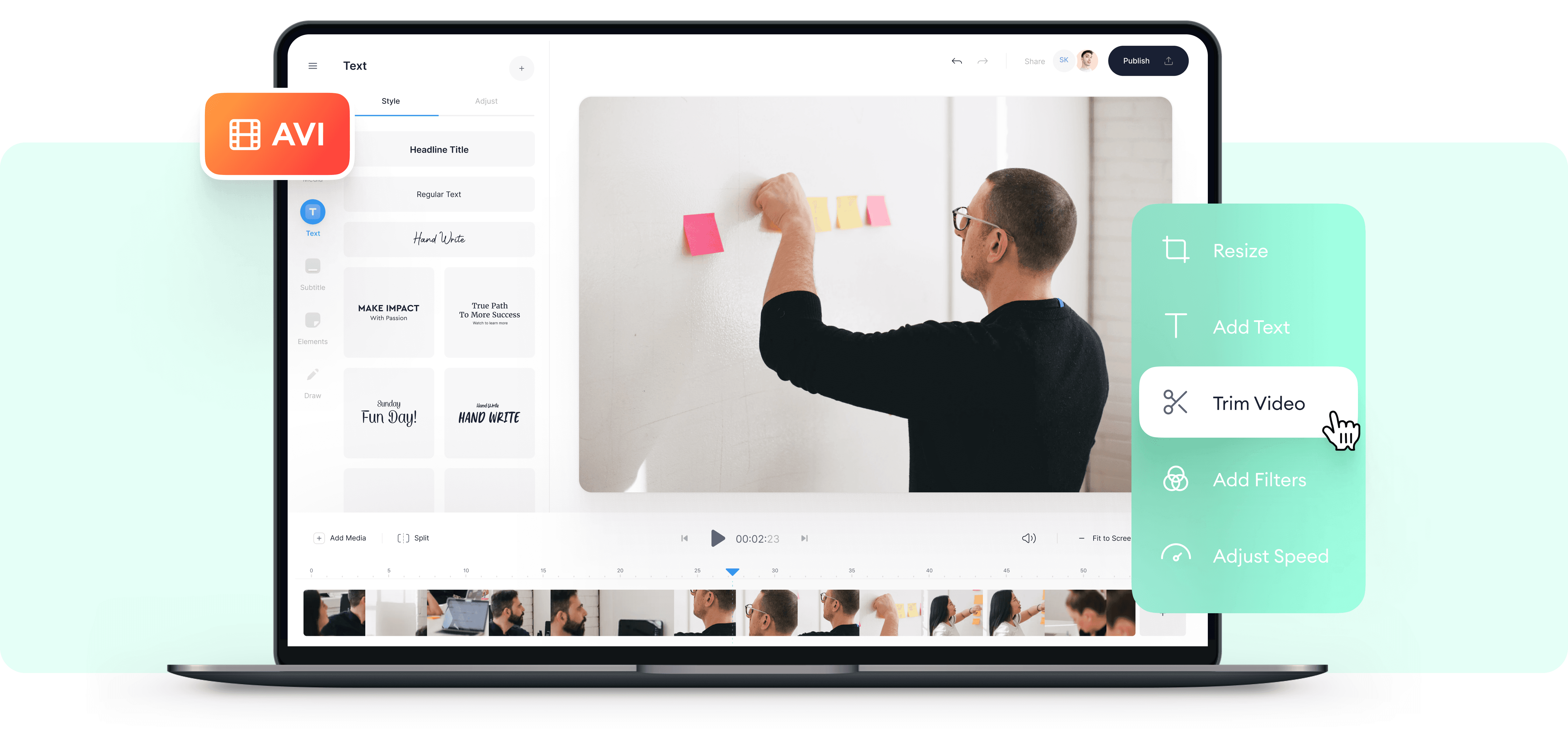 AVI Video Editor