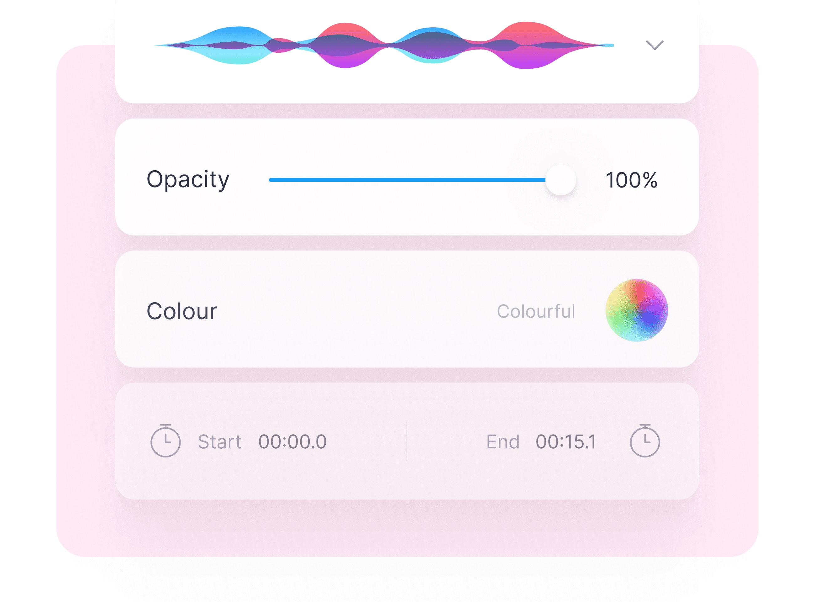 Add audio visualizers to your videos