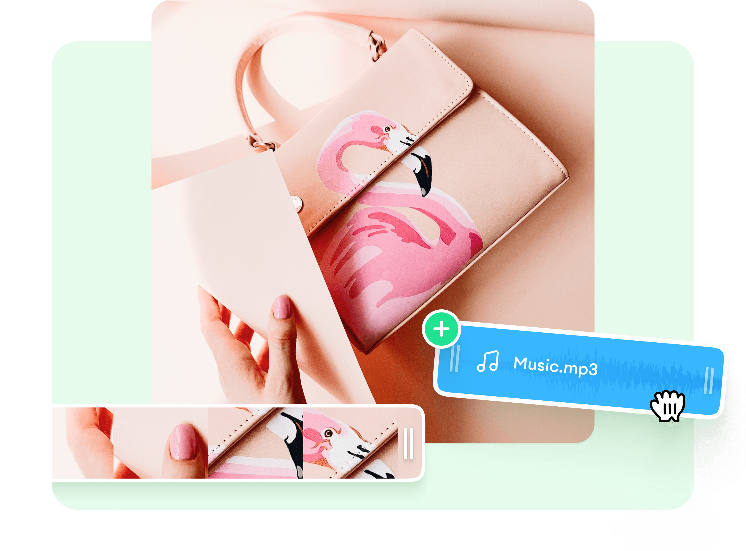 Add images & music Don’t just rely on a plain video! 