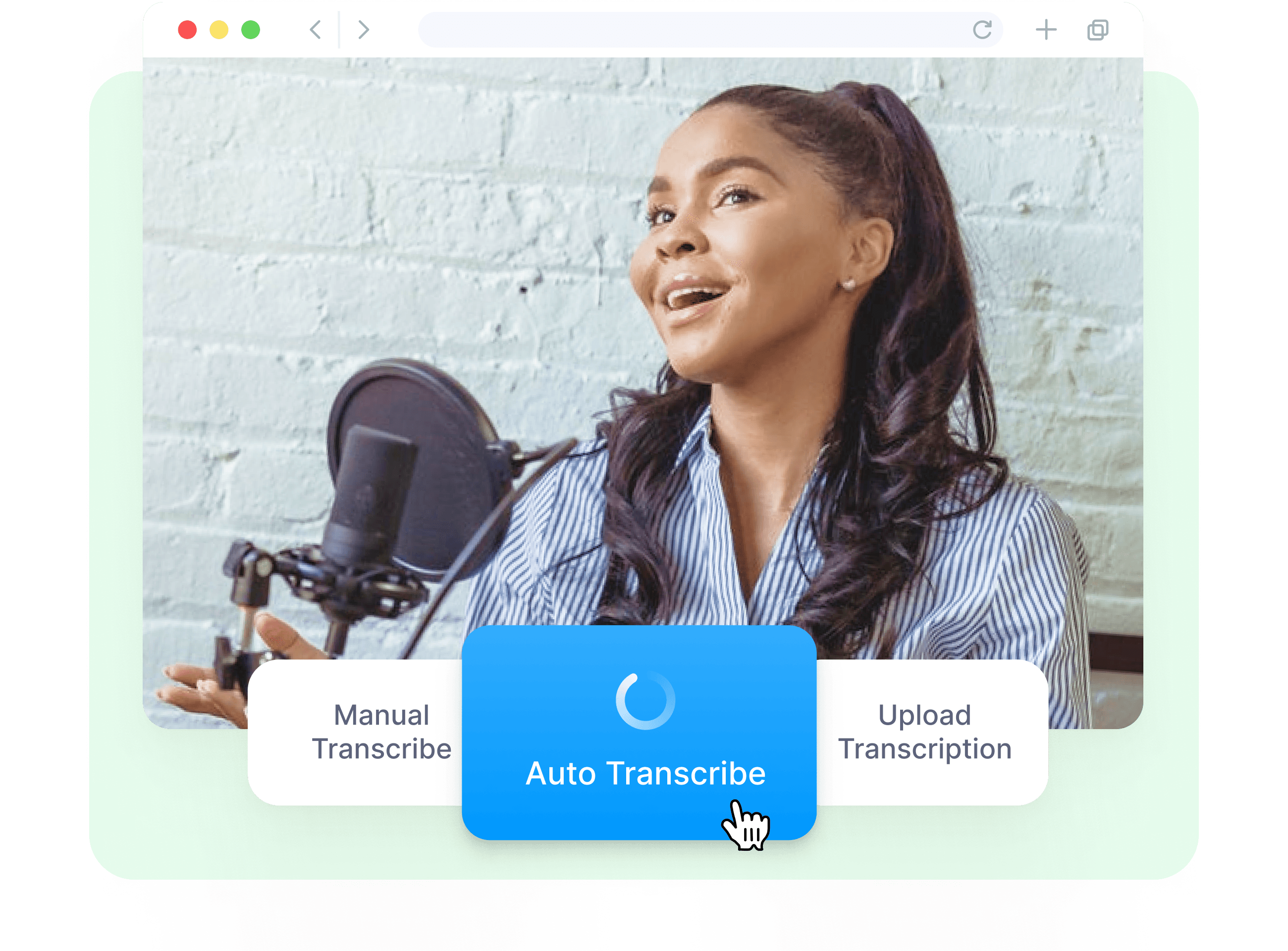 An affordable and reliable online transcription service