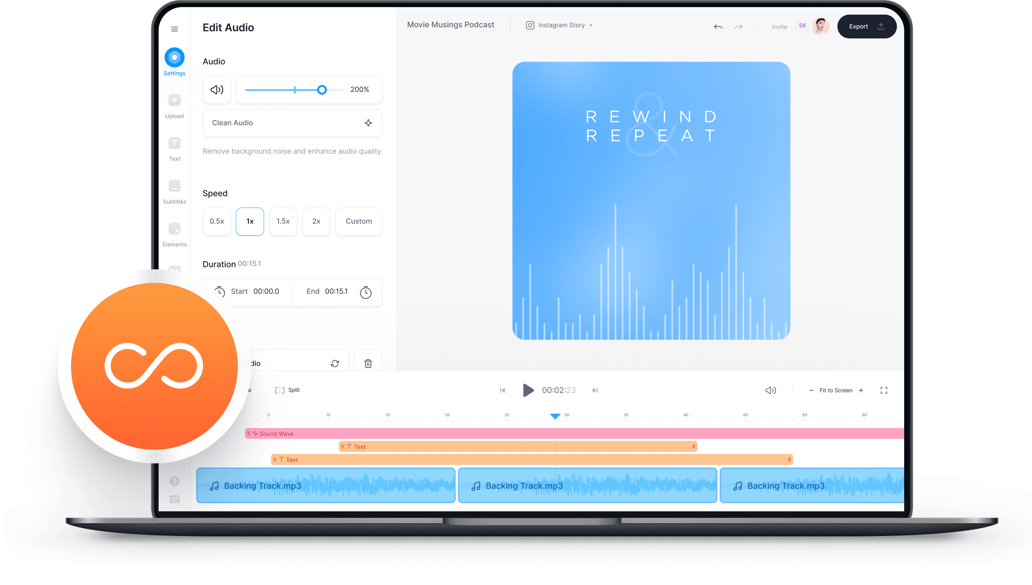 online-audio-looper-veed-io