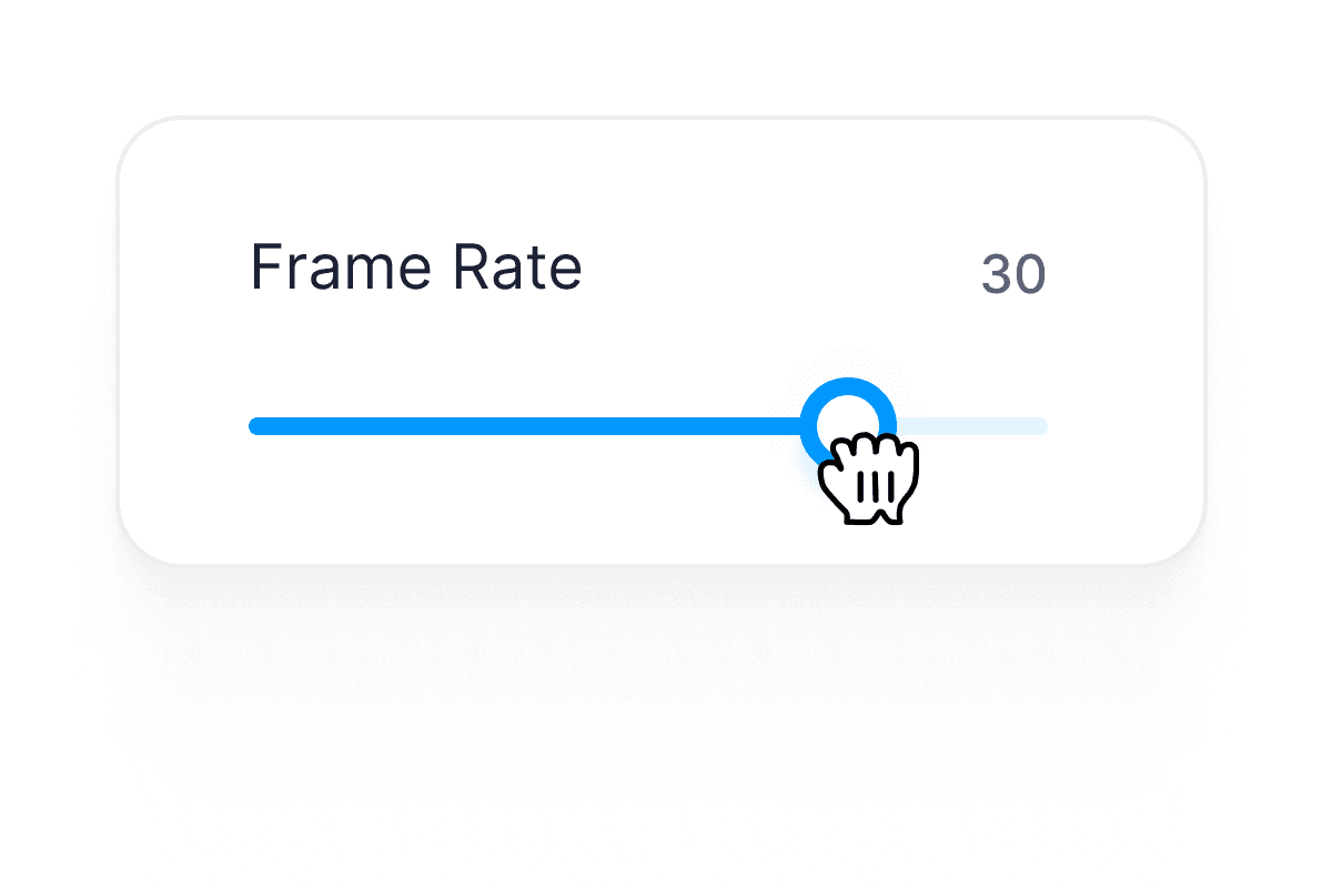 Change the Frame Rate