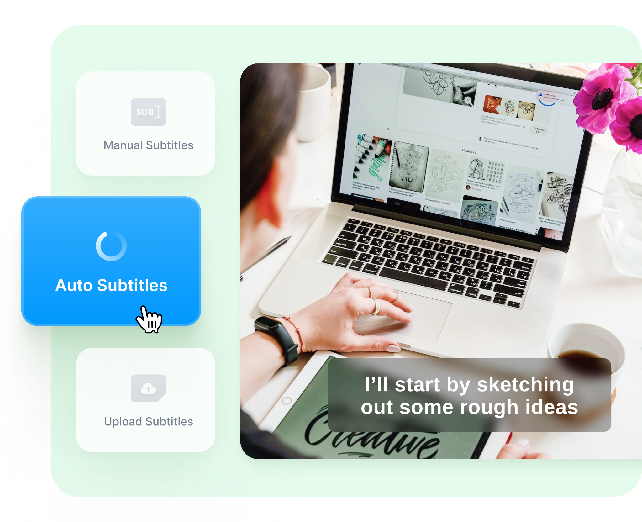Générateur de sous-titres automatique en ligne, VEED.IO