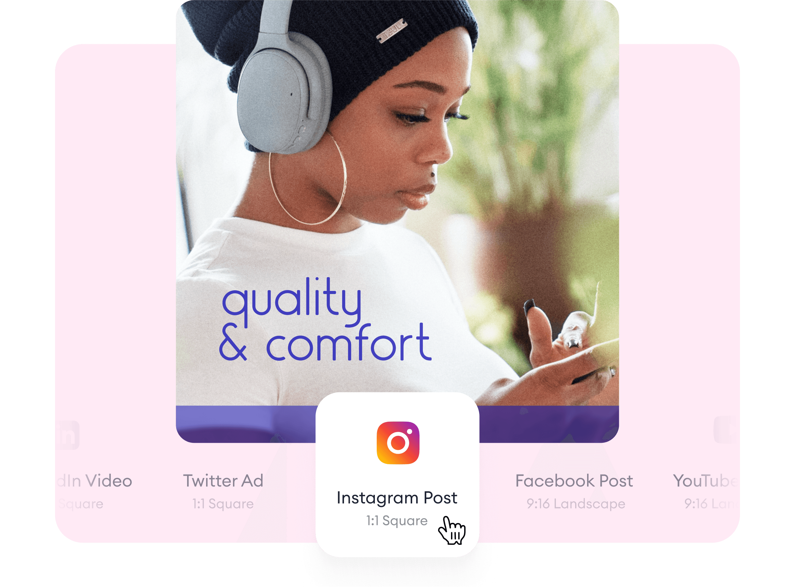 Create marketing videos for social media