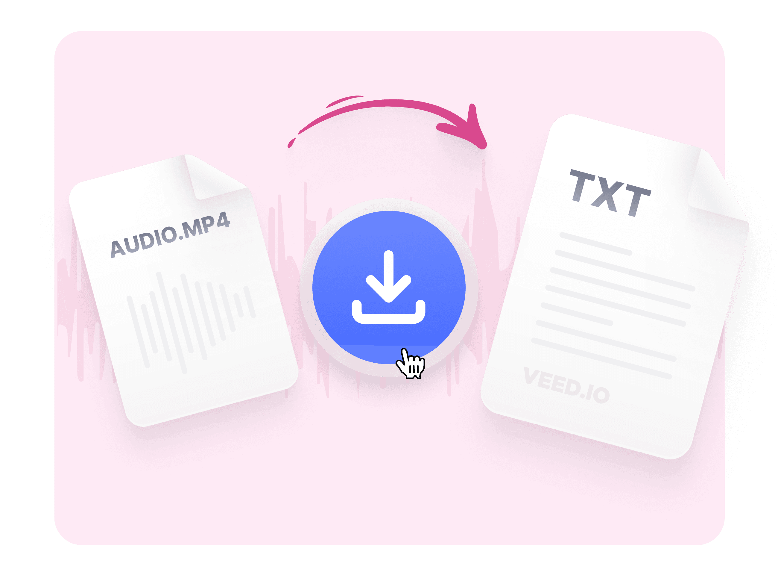 Download your transcription file in a few clicks