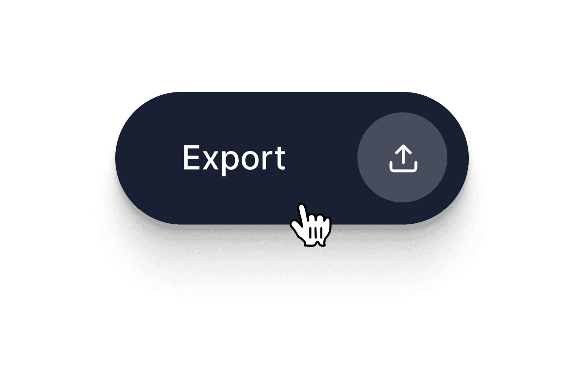 Export your new audiowave video