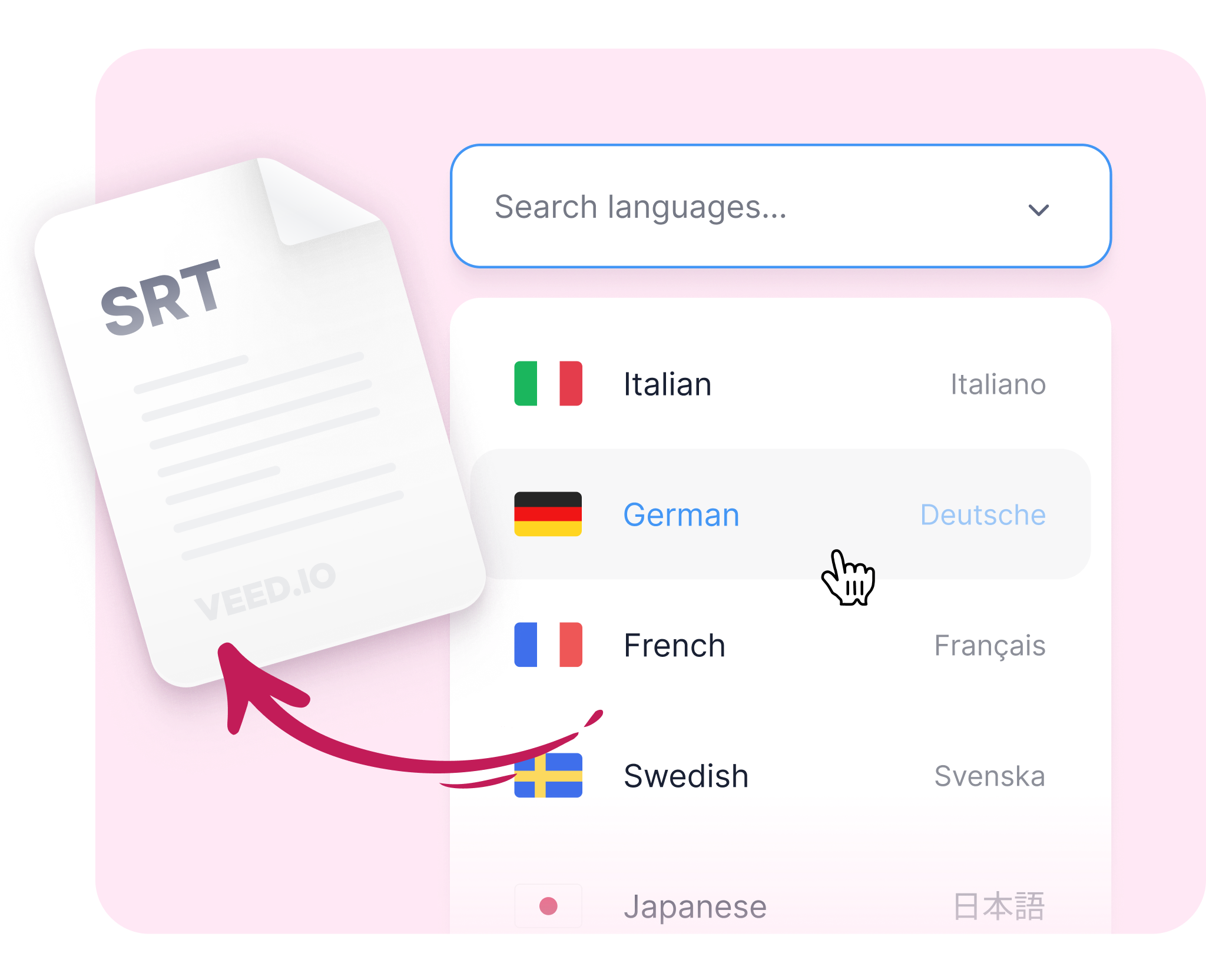 แปลเสียงเป็นข้อความ ถอดเสียงอัตโนมัติและแปลได้ที่ VEED.IO