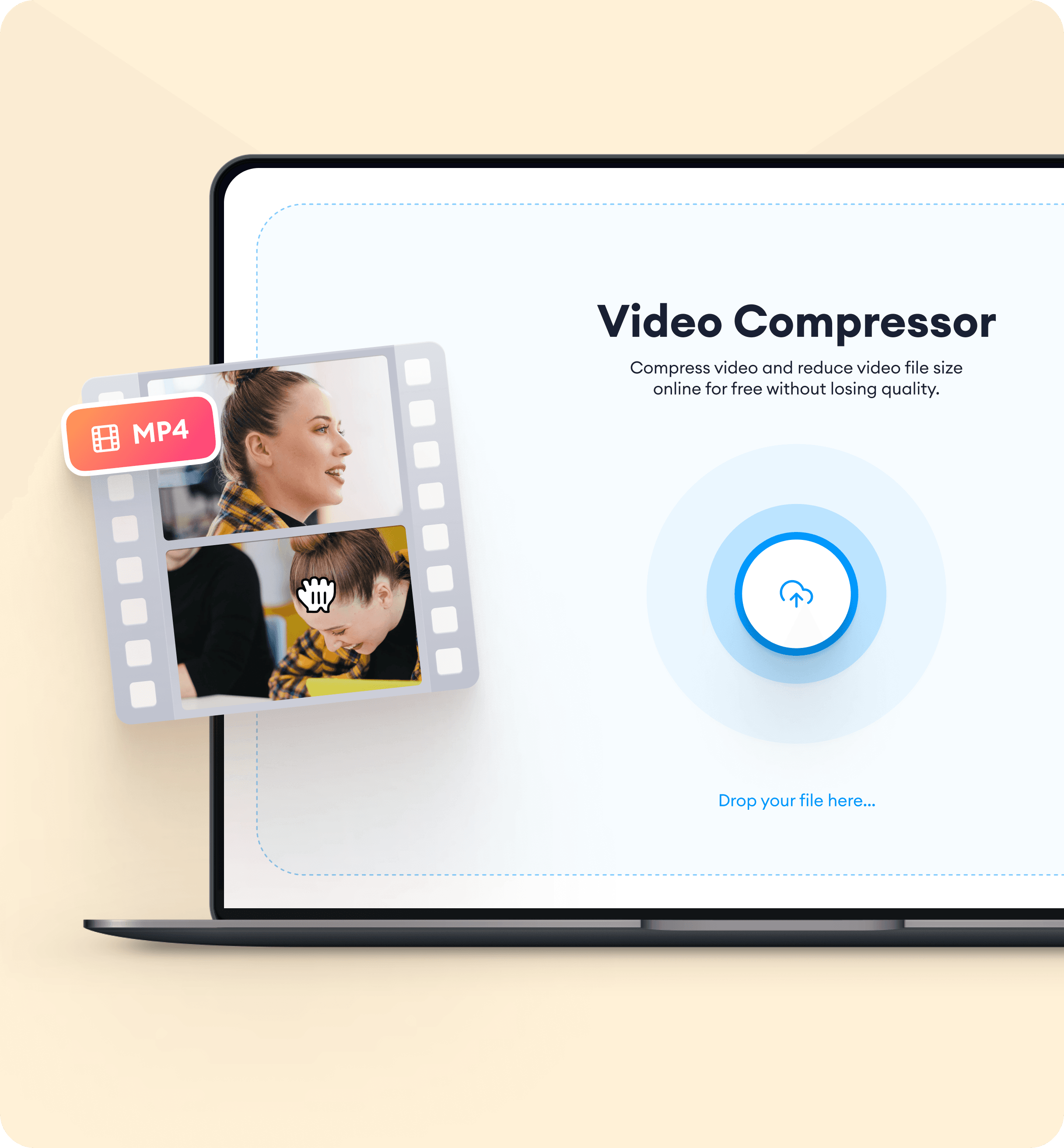 Compress mp4. Сжать mp4.