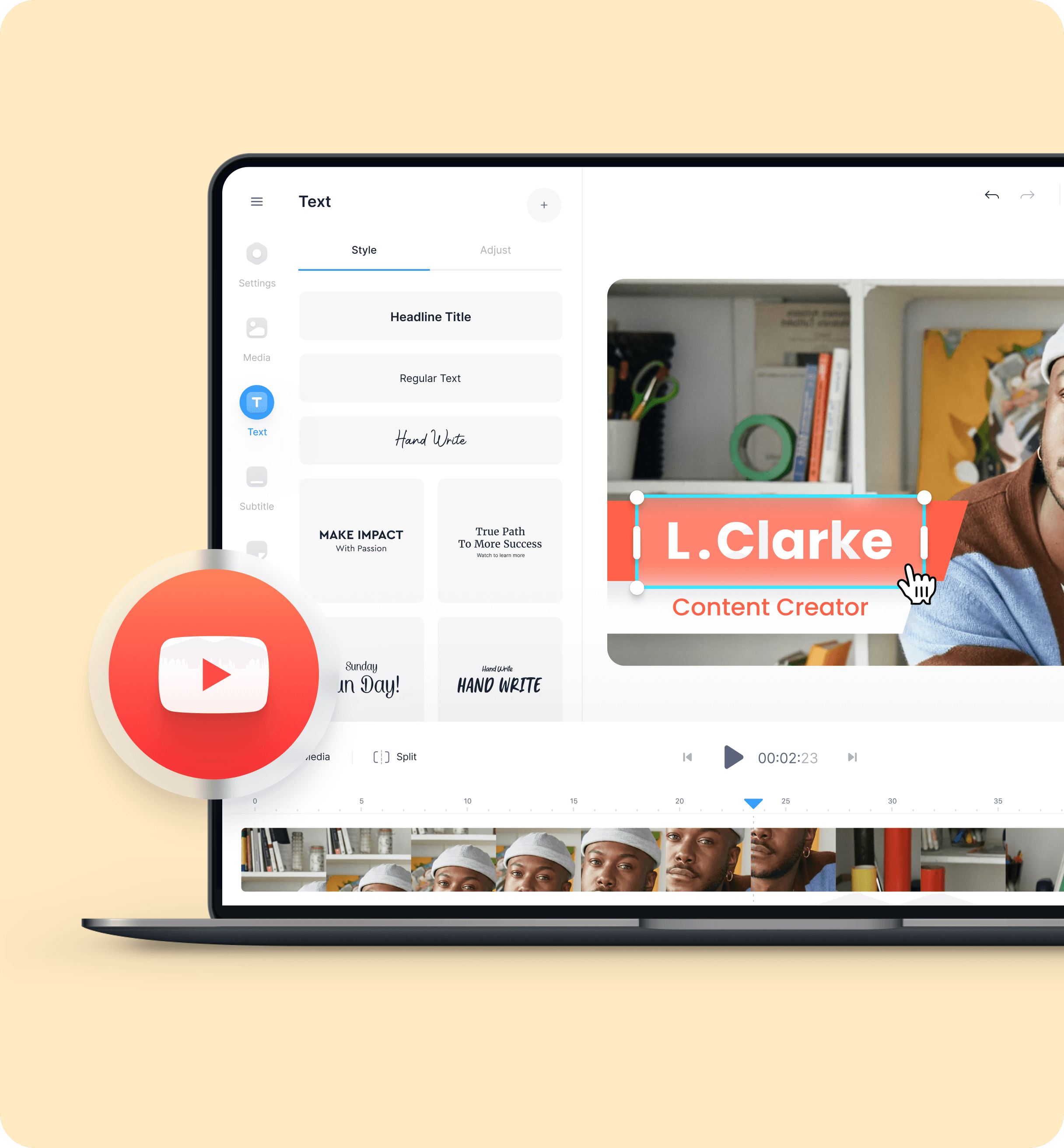 YouTube Channel Trailer Maker Make Trailers Online VEED.IO