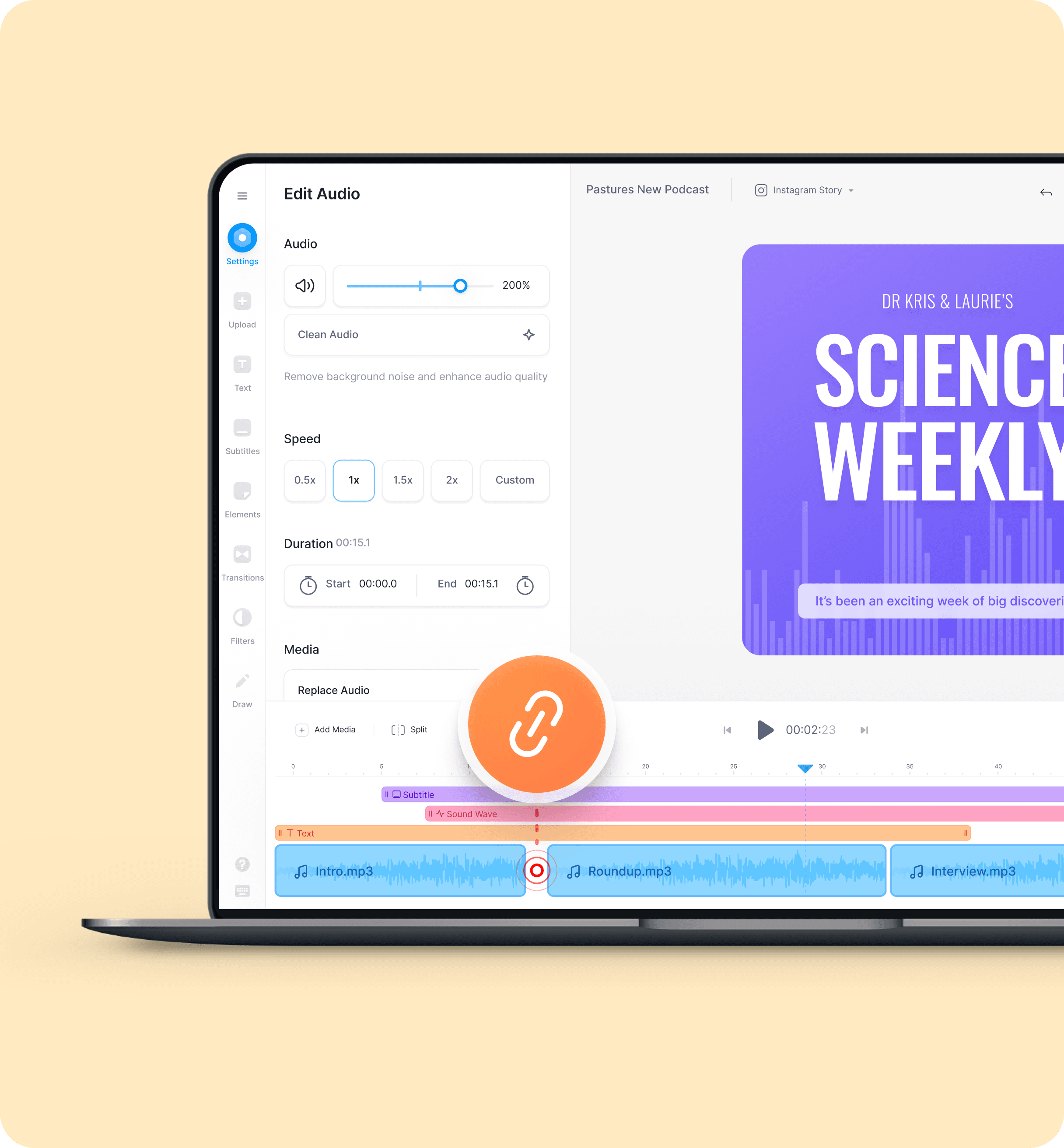 Online MP3 Joiner Merge MP3 Files Online, Free VEED.IO