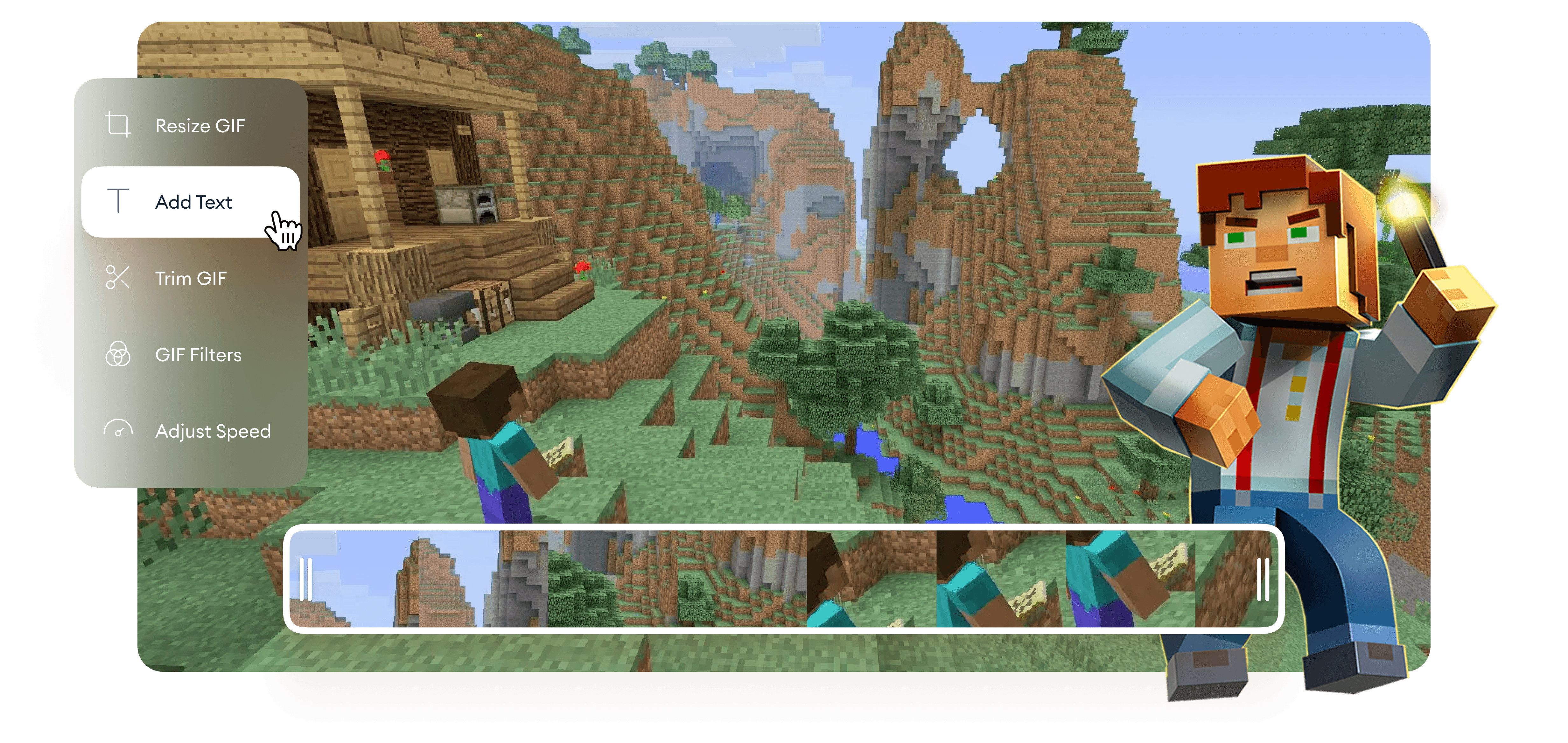 Créateur et éditeur d’intros Minecraft - VEED.IO