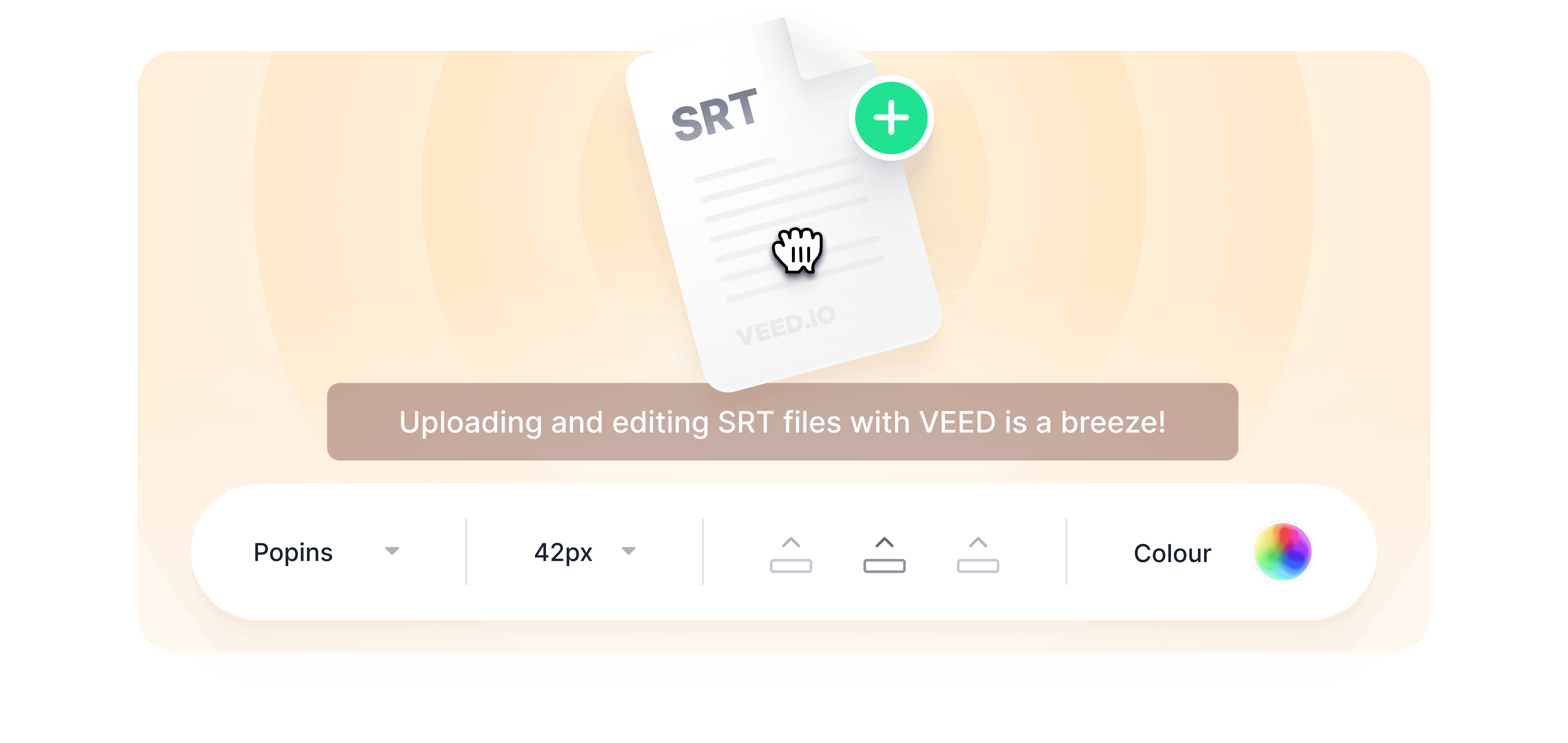 Online SRT Editor - Edit Subtitles And Captions, Translate - VEED.IO