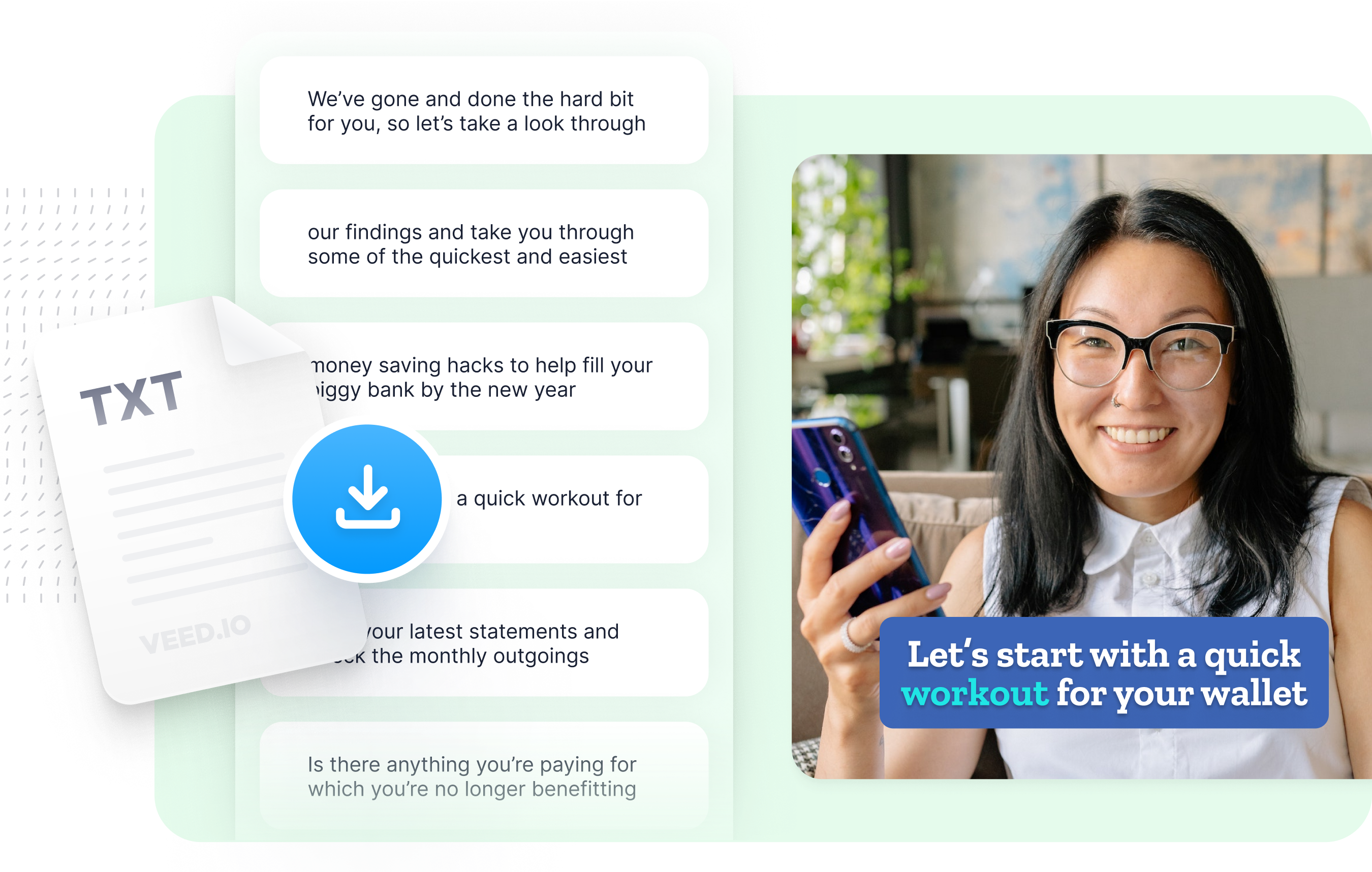 Convert Video to Text - Online - VEED.IO