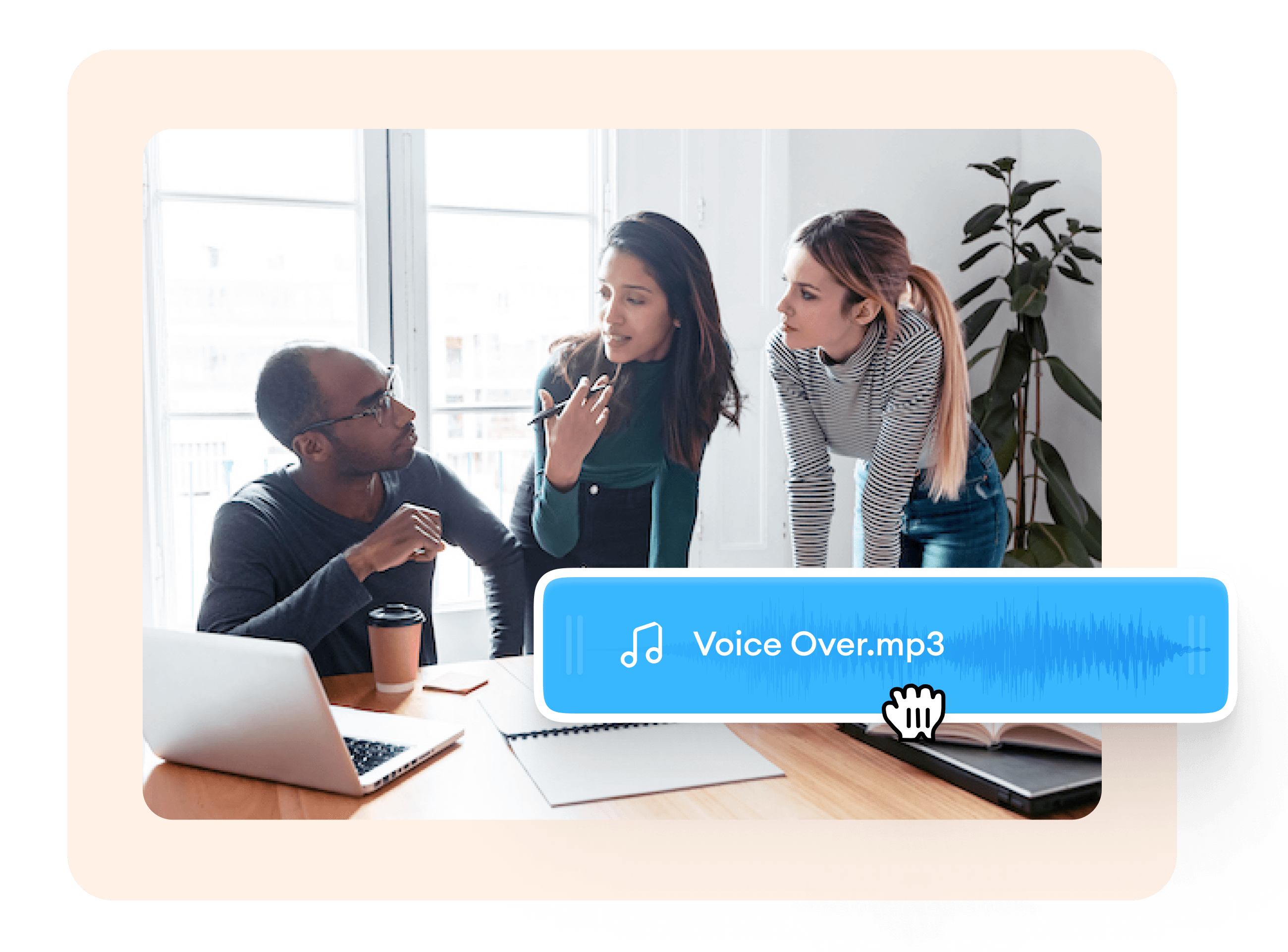 Add Audio to Video - Combine Video & Music Files Online - VEED