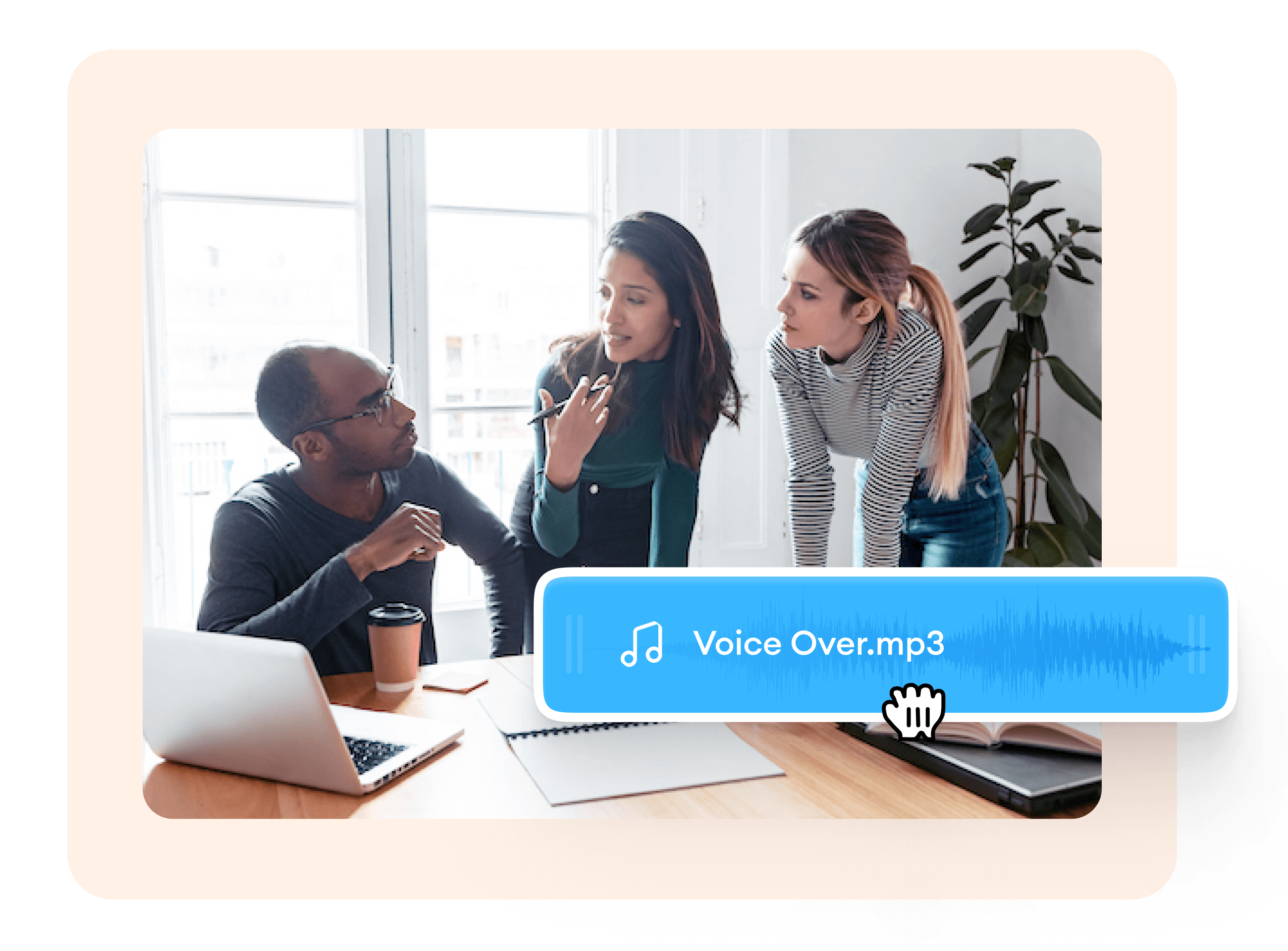Add Audio to Video Combine Video & Music Files Online VEED