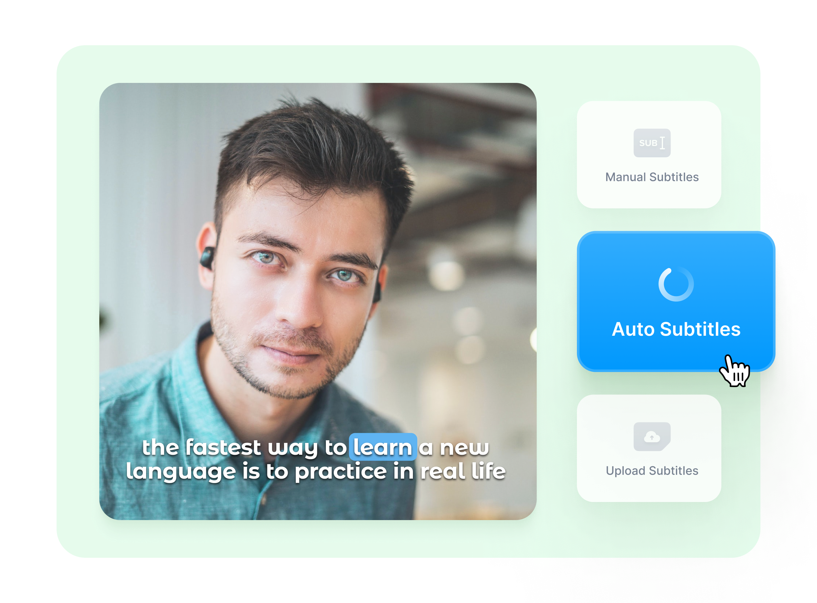 Zet audio om naar tekst Automatische transcriptie VEED.IO