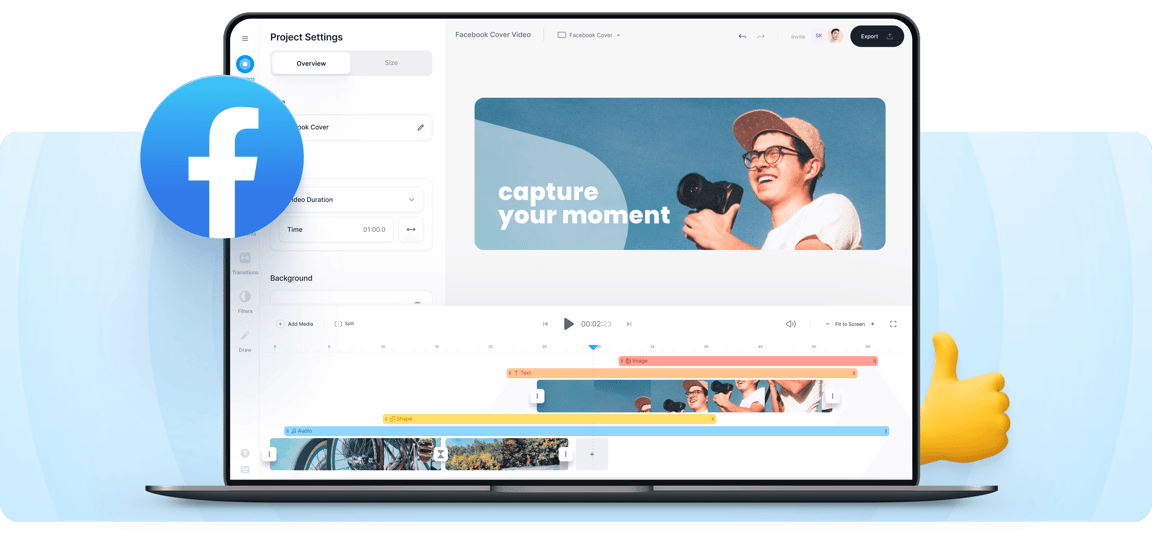 Facebook Cover Video Maker
