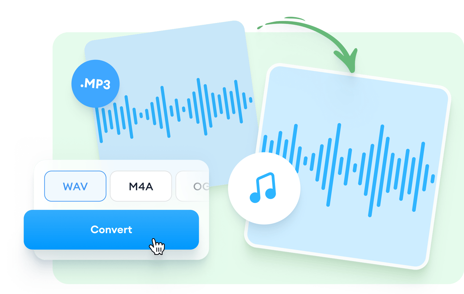 Онлайн MP3 конвертер - конвертация в и из MP3 - VEED.IO