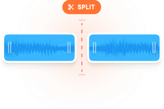 Split audio