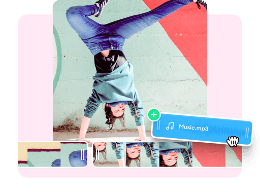 Add an audio file to replace the original