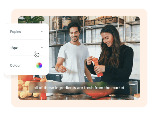 Add subtitles to make your video accessible