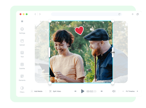 Free online video editor