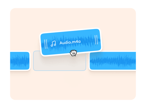 Rearrange audio clips