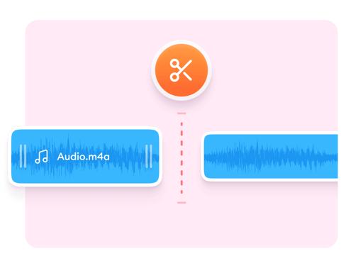 Split audio online in minutes