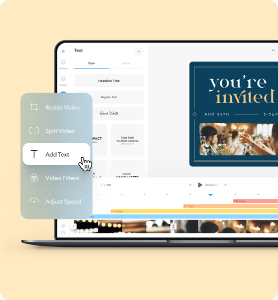 How to Create a 1st Birthday Invitation Video