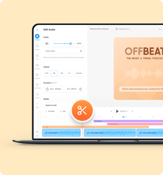 How to split audio files