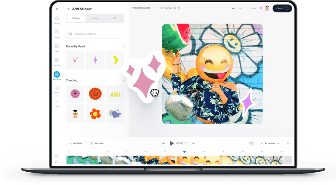 Add Stickers to Video
