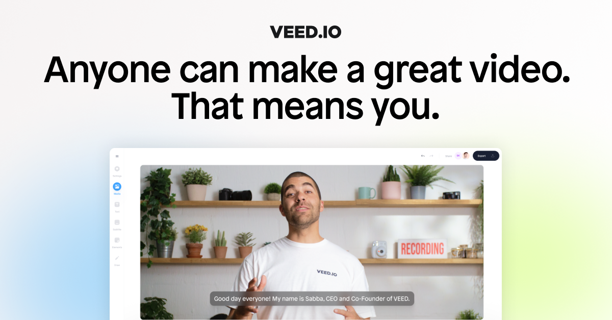 Trình tạo Intro miễn phí - Tạo Intro cho video của bạn trực tuyến - VEED.IO